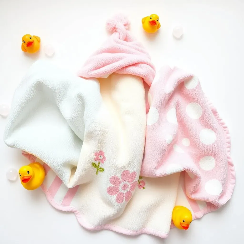 Adorable Designs and Features of Baby Girl Bath Towels