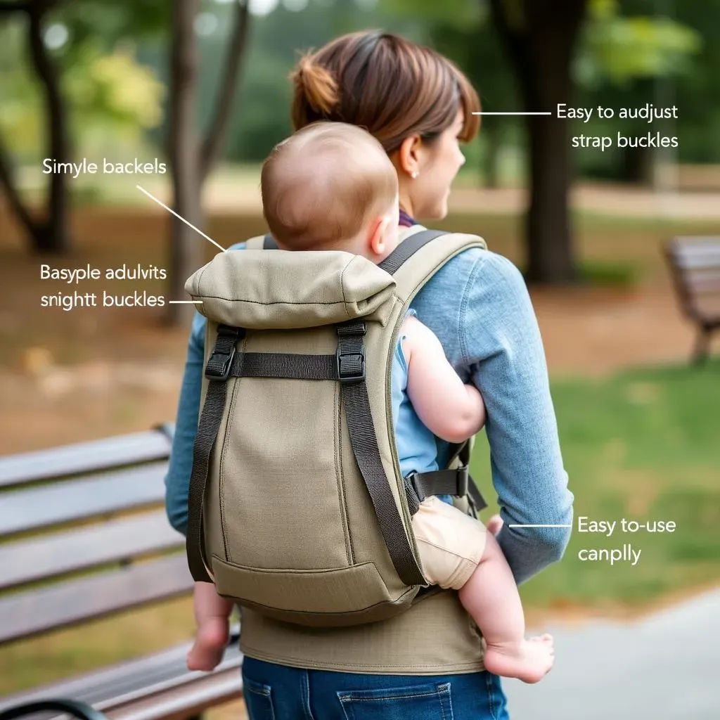 Baby Carrying Backpack: Ease of Use and Storage