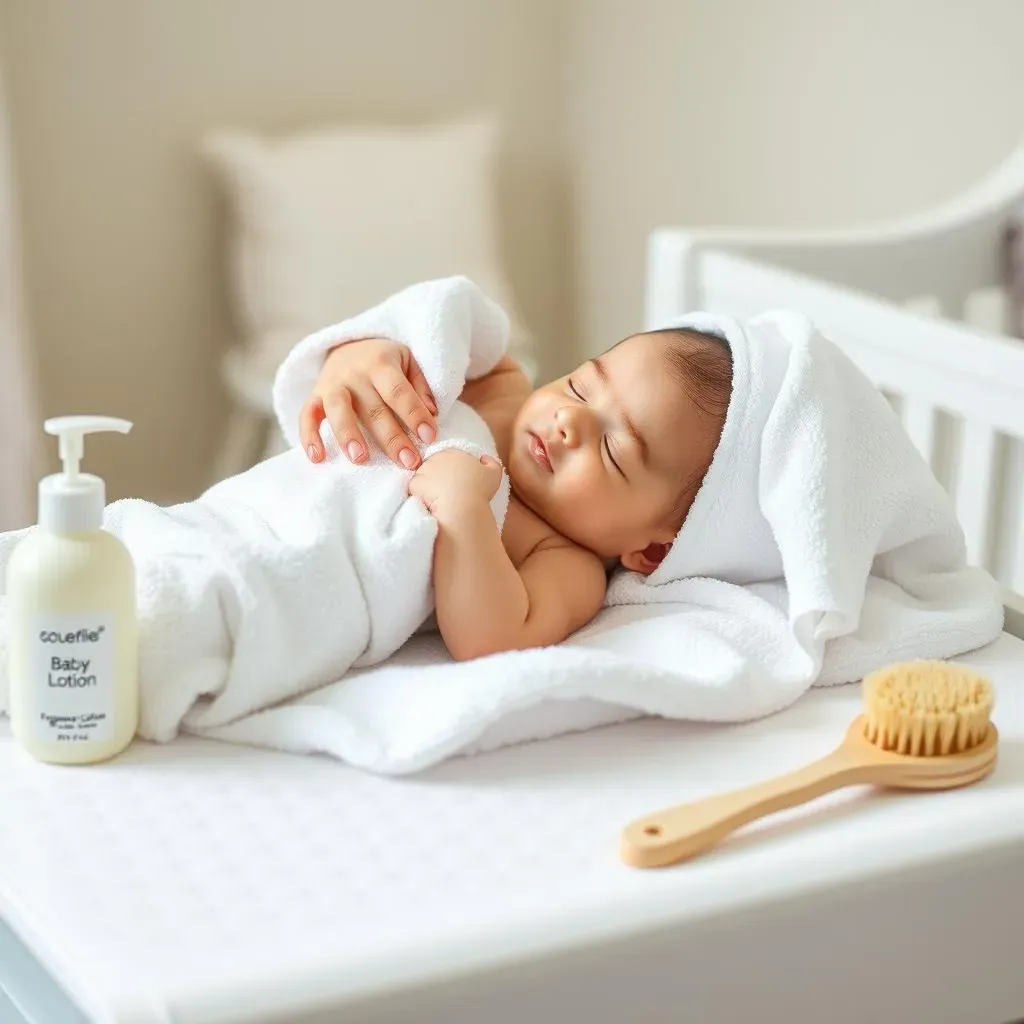 Baby's First Spa: Quick Tips for Drying and Moisturizing