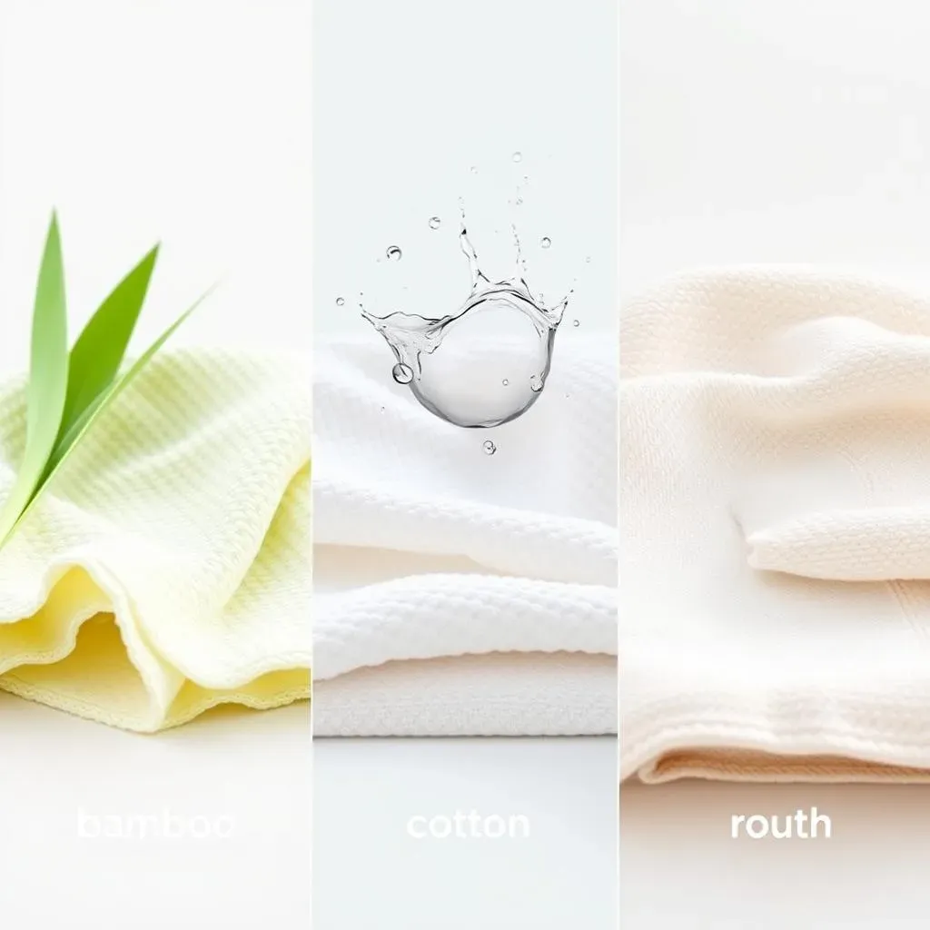 Bamboo Baby Towels vs. Cotton and Terry: An Absorbent Comparison