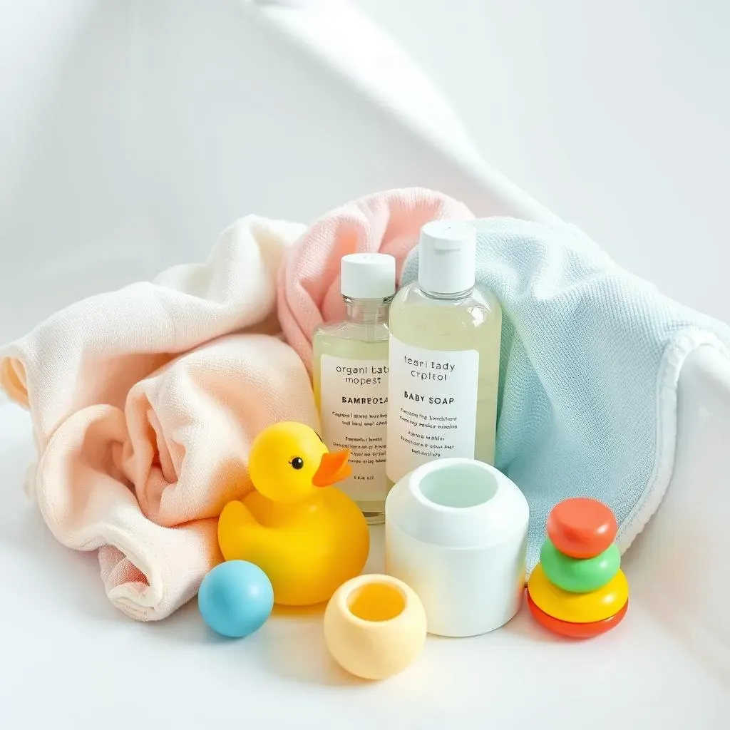 Beyond Baby Towels: Other Bath Time Essentials for Infants