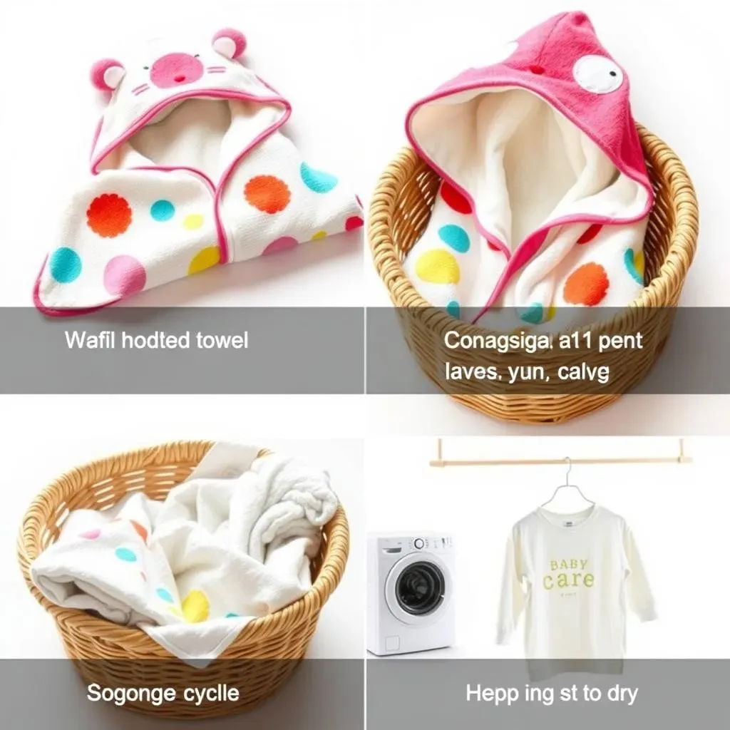 Care and Keeping: Making Your Personalized Baby Hooded Towel Last