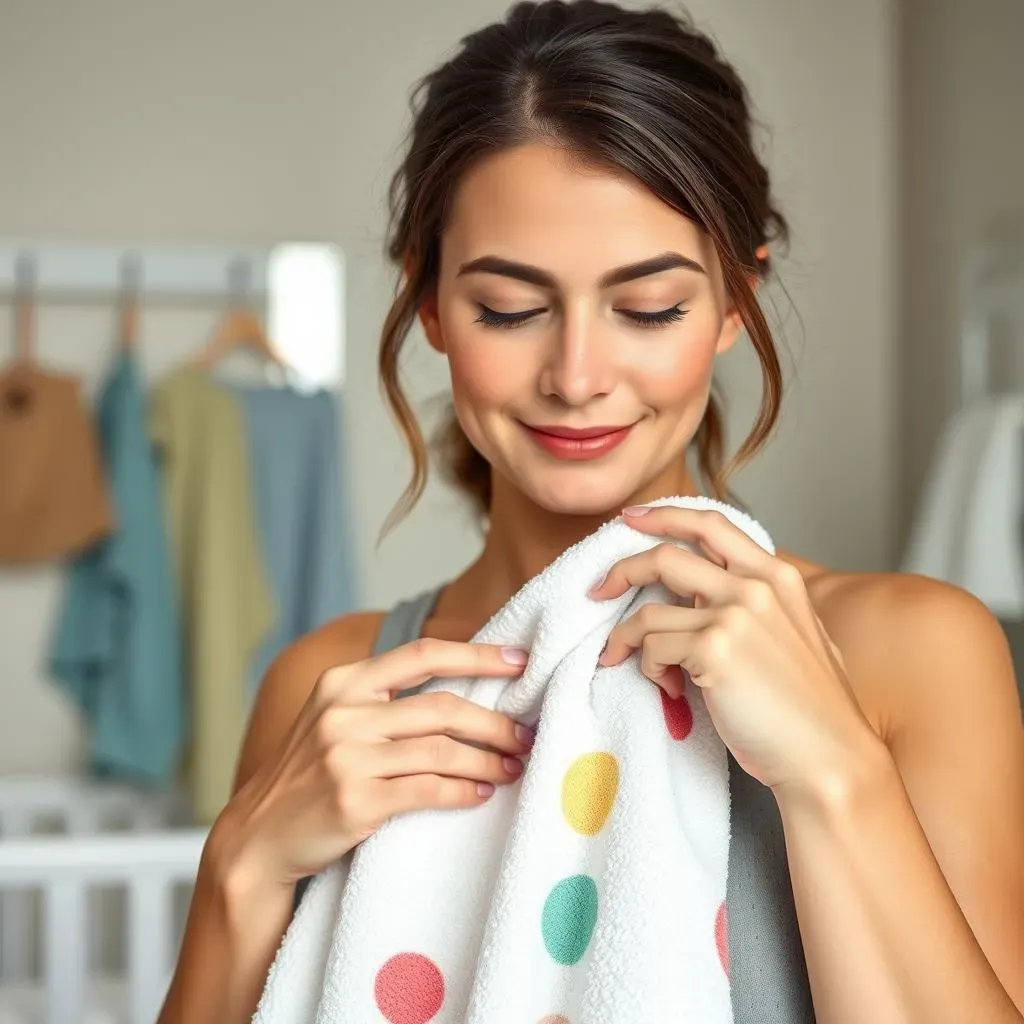 Caring for Your NeckHanging Baby Towel