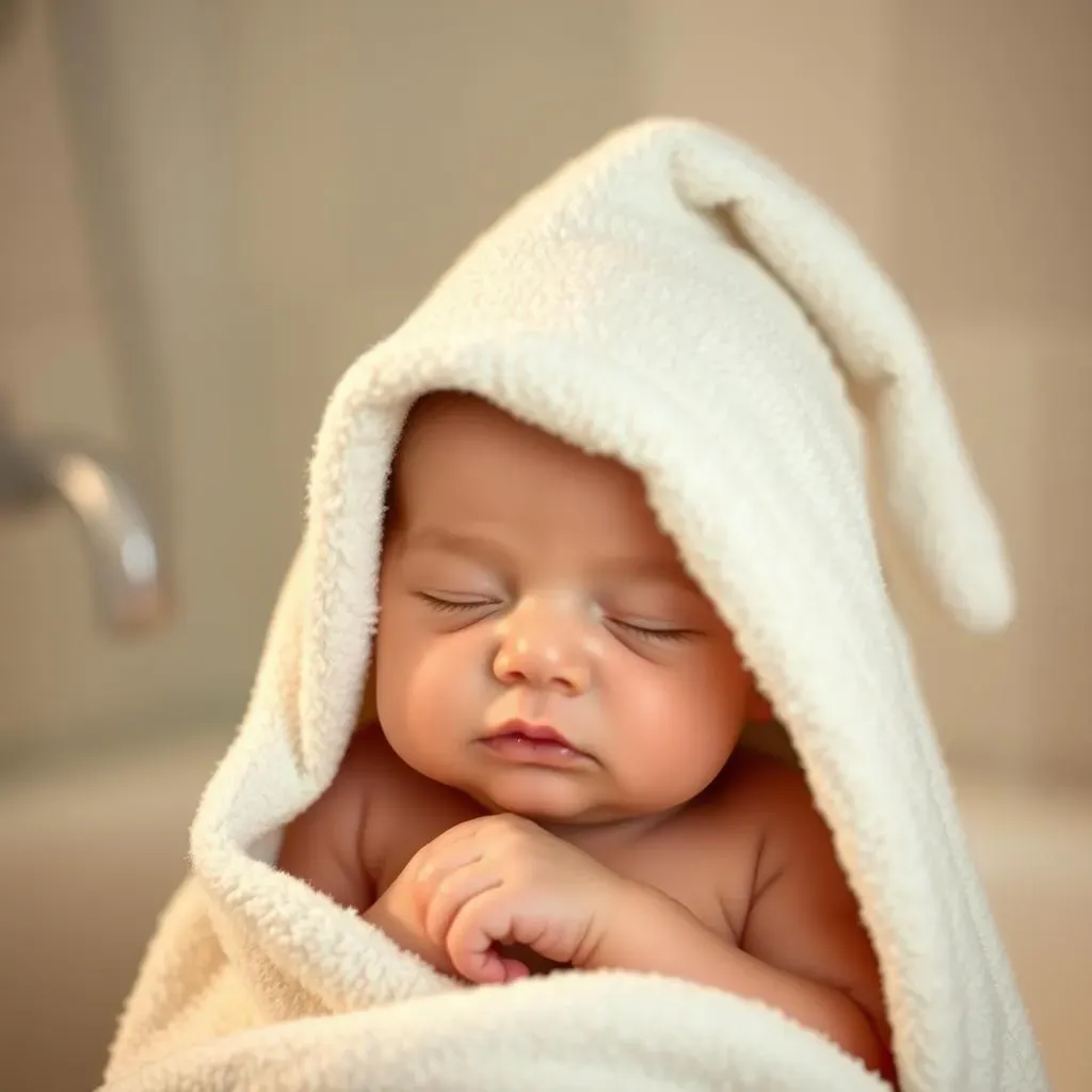 Choosing the Right Type of Baby Bath Towel: Material, Size, and Absorbency