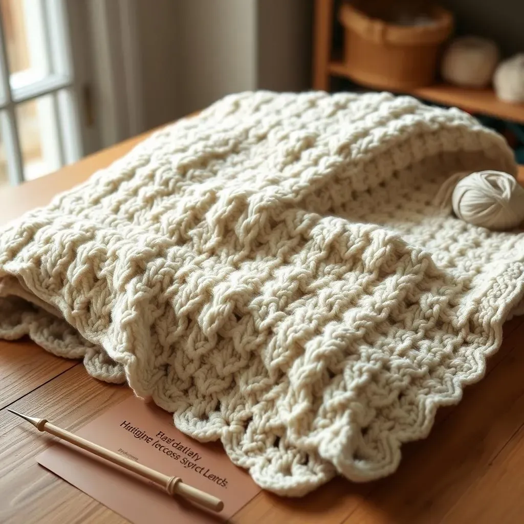 Easy Baby Blanket Knitting Pattern: StepbyStep