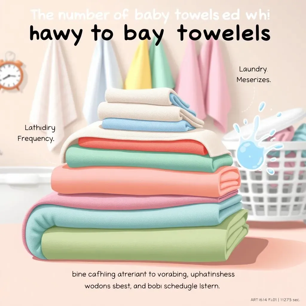 Factors That Influence How Many Baby Towels You Need