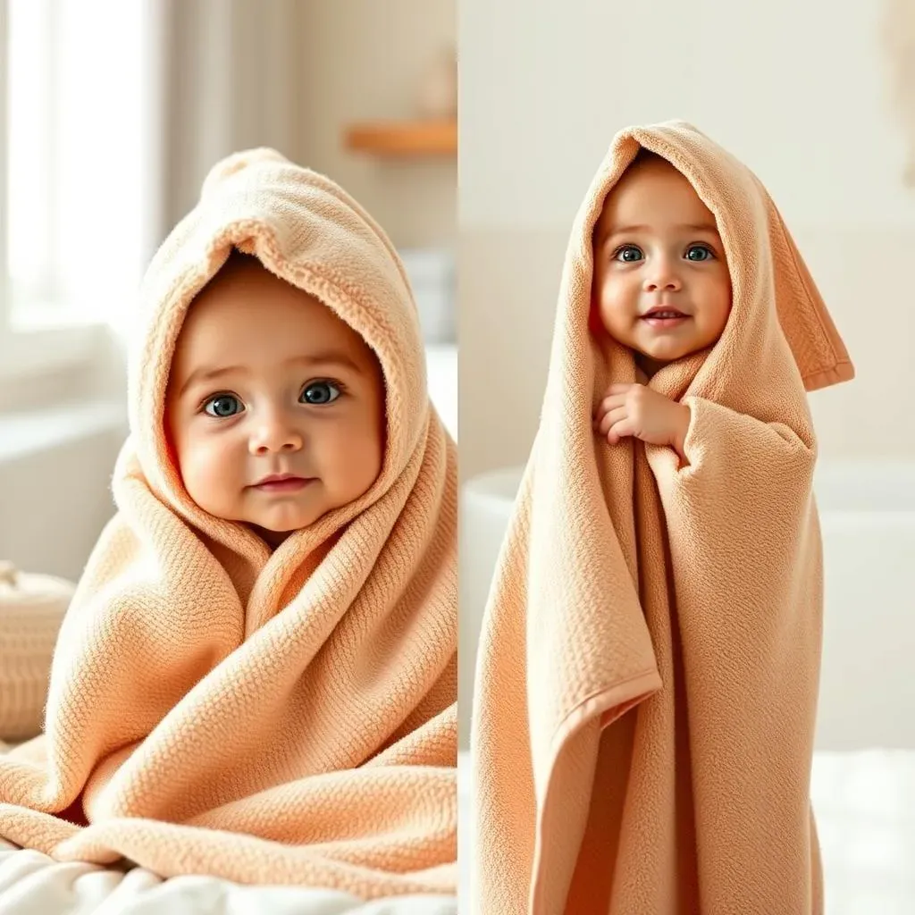 Hooded vs. Regular Baby Bath Towels: Which is Best?