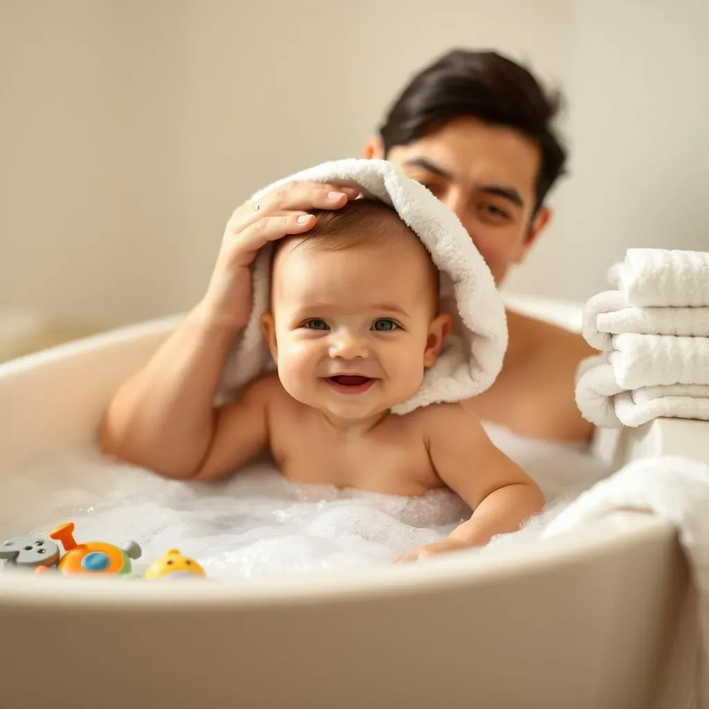 Easy Guide: How to Get Baby Out of Bath and Into Towel Safely