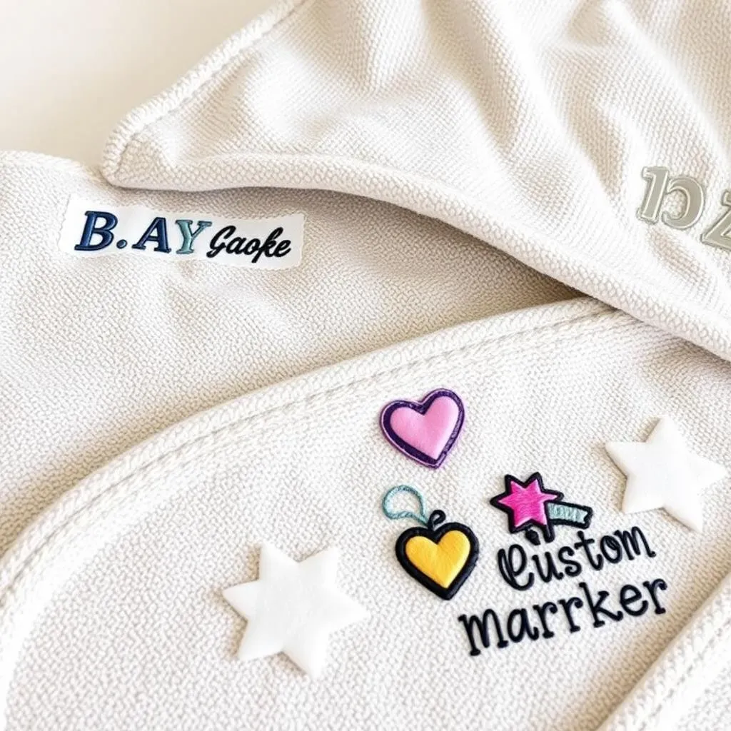 How to Personalize Your Baby's Hooded Towel