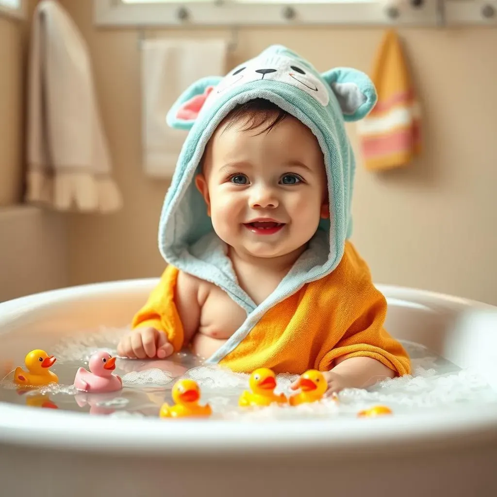 Making Bath Time Fun with a Baby Towel Robe