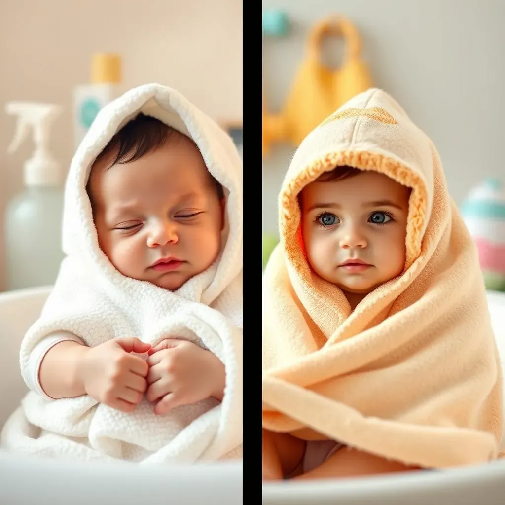 Newborn Needs vs. Older Baby Needs: Adjusting Your Bath Towel Stockpile