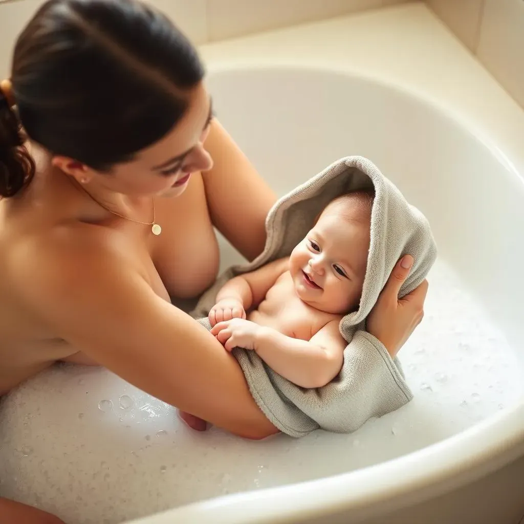 OneHanded Heroics: Techniques for Safely Lifting Baby Out of the Bath