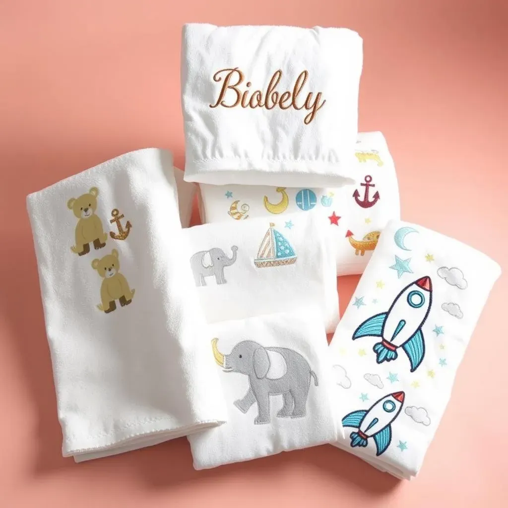 Personalized Baby Towel Designs and Customization Options