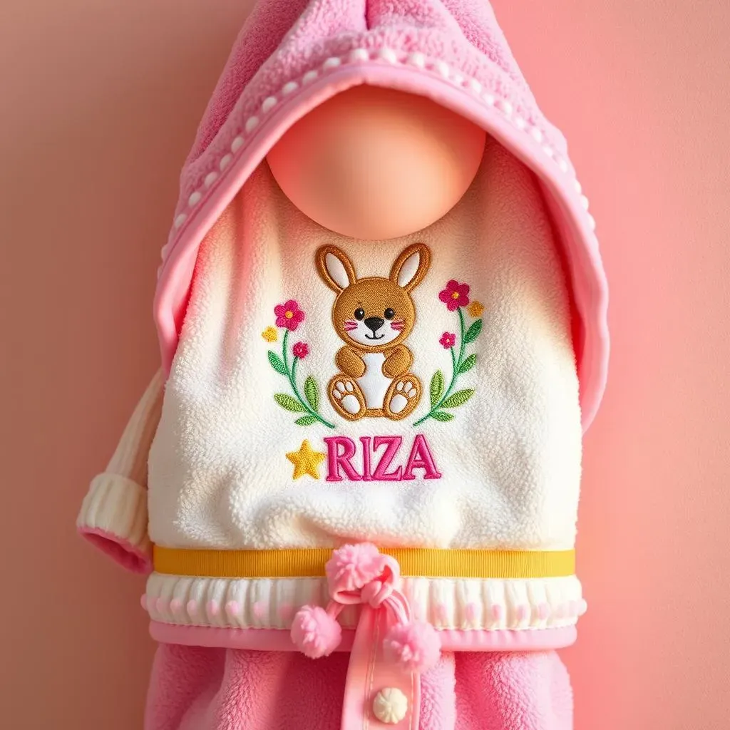 Personalizing Your Baby Hooded Towel: Adding Flair