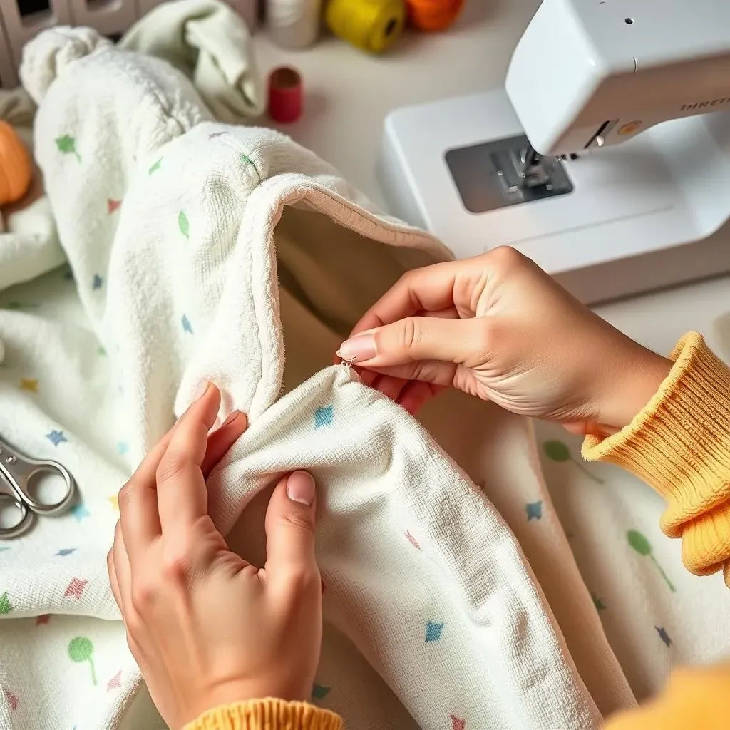 Sewing the Hood: A Key Step in Making Your Baby Towel