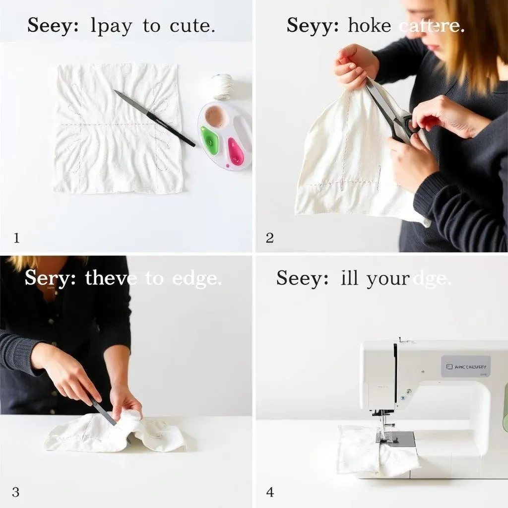 StepbyStep Guide: Cutting and Shaping Your Towel Bib