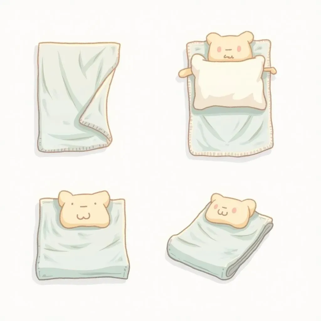 StepbyStep Guide: Folding a Towel into a Safe Baby Pillow