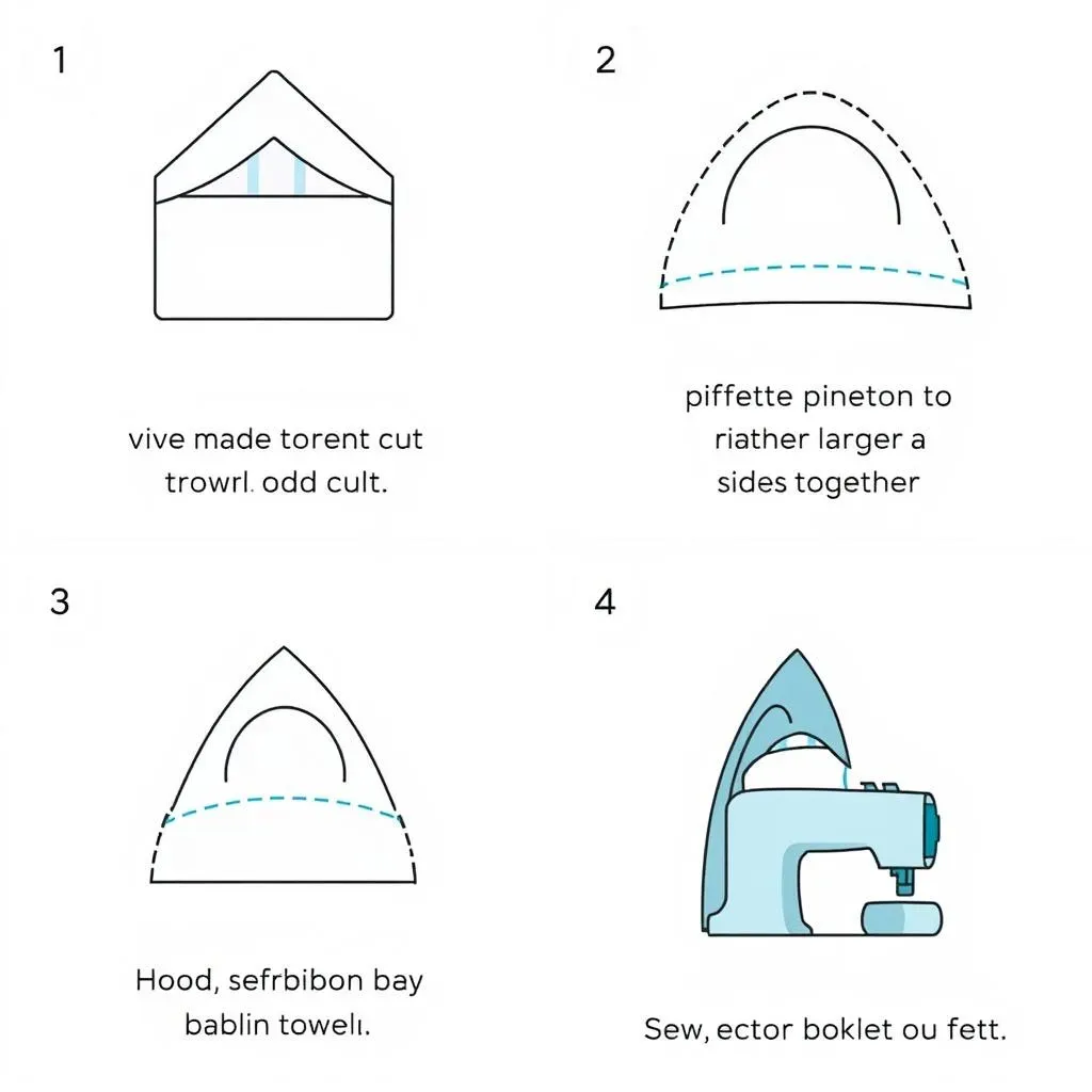 StepbyStep Guide: How to Make a Hooded Baby Towel