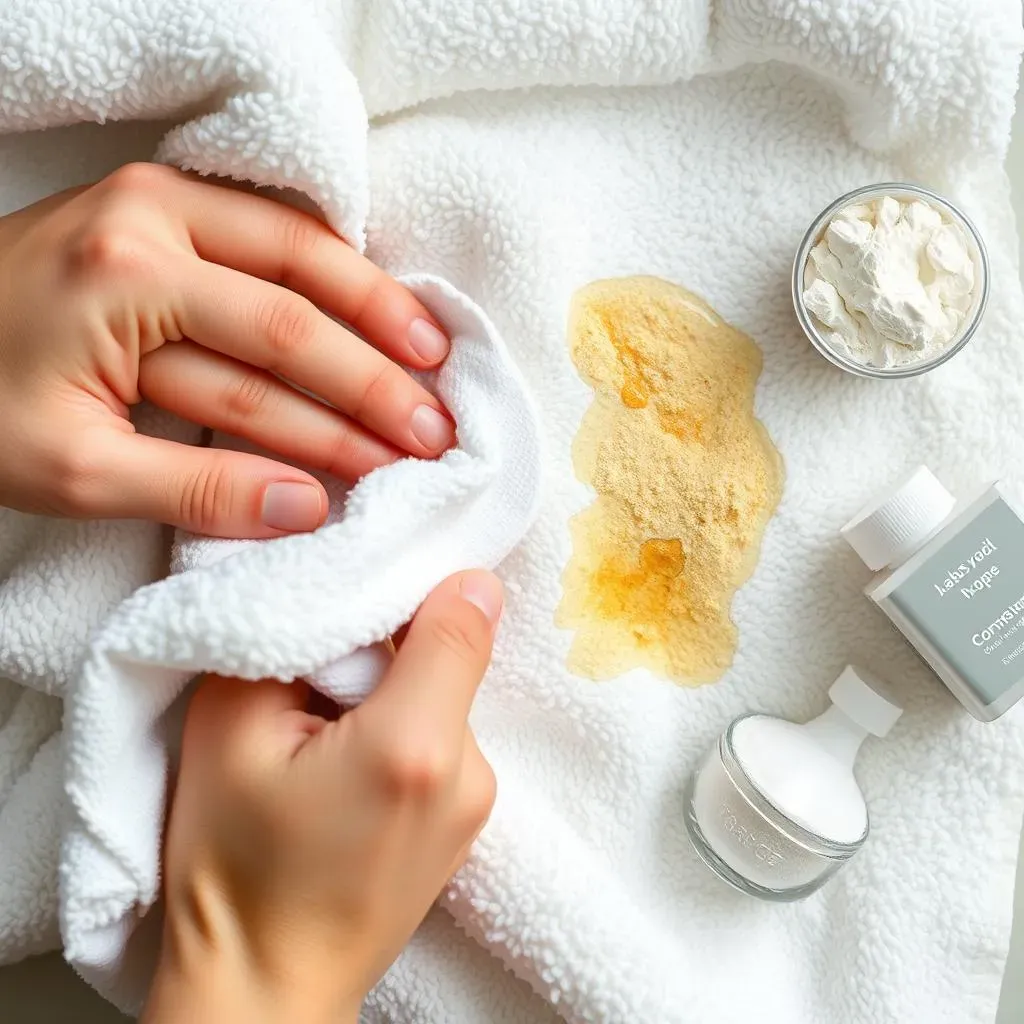 StepbyStep Guide: Removing Fresh Baby Oil Stains from Towels