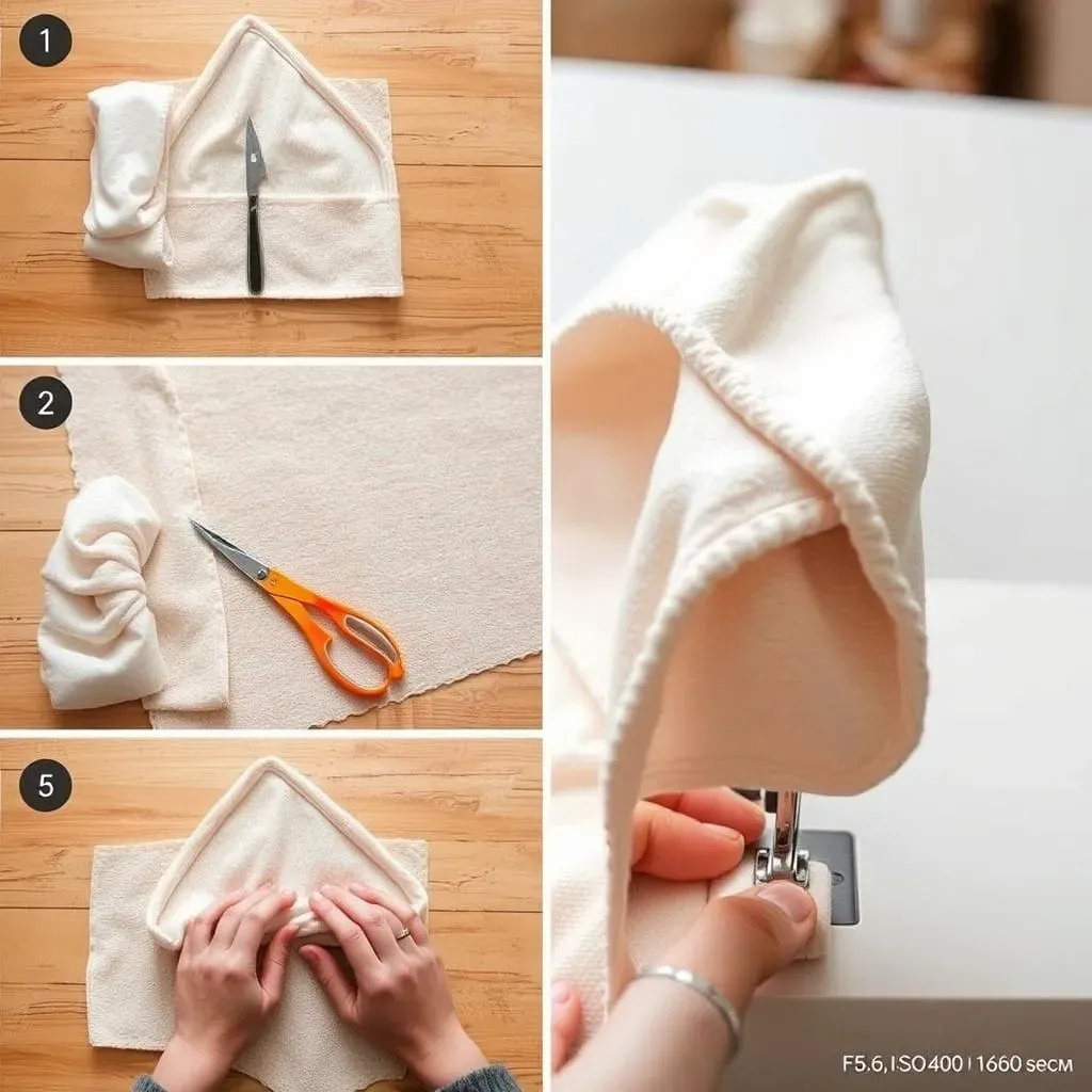 StepbyStep Guide to Sewing Your Baby Towel with Hood