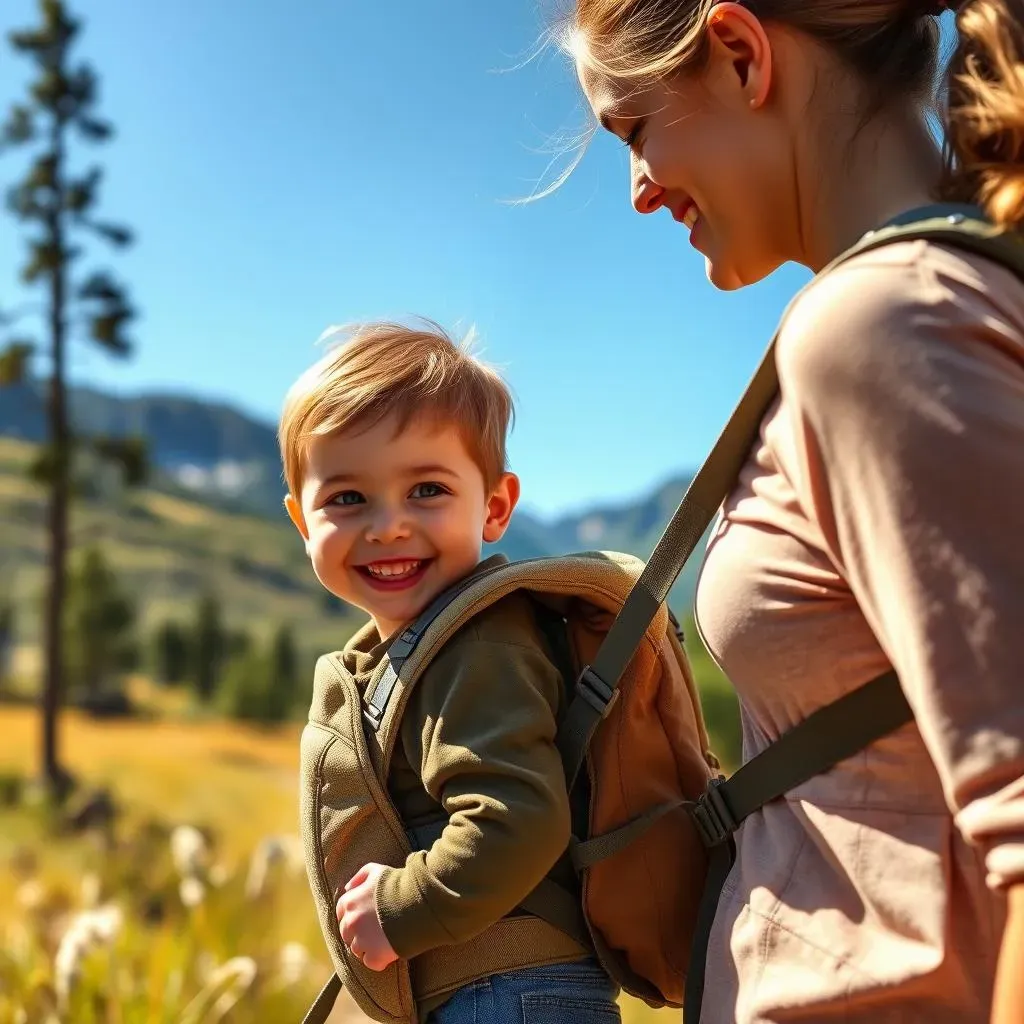 Tips for Hiking with a 2 YearOld in a Child Carrier Backpack