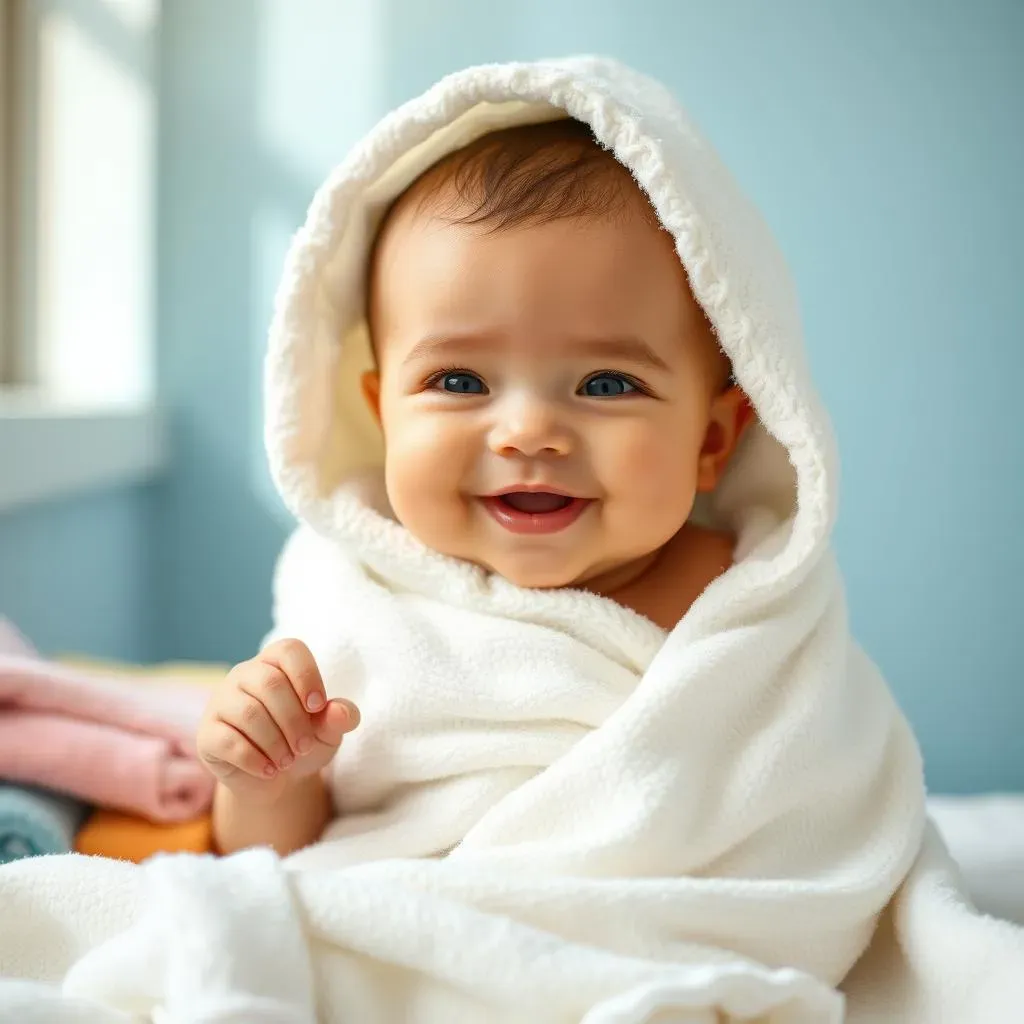 Tips for Using and Caring for Your Baby's Hooded Towel and Washcloths