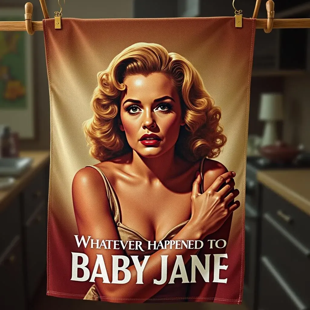 Discover "Whatever Happened to Baby Jane" Dish Towels!