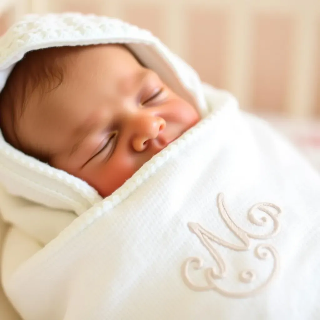 Why a Monogrammed Baby Towel Makes a Special Gift